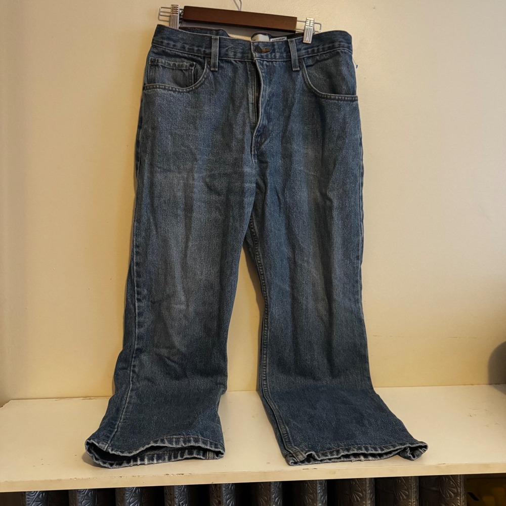Levi Strauss Men's Blue Jeans Reg Denim 34x30 Classic 100% Cotton Workwear Fall